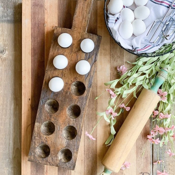 Farmhouse Hand Crafted Egg Board